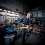 Polizor unghiular, modelul LB125 EC C, Ø disc 125 mm, 9000 rpm, motor fara perii, FLEX