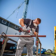 Polizor unghiular, modelul LBE125 EC/5.0 Set, Ø disc 125 mm, 18 V - 5.0 Ah, motor fara perii, FLEX