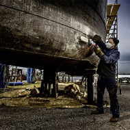 Polizor unghiular cu sistem de franare si functie "DMS", model LBP125 EC C,  Ø disc 125 mm, 10000 rpm, FLEX