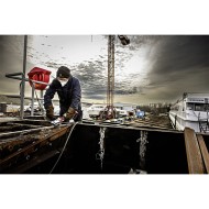 Polizor unghiular cu sistem de franare si functie "DMS", model LBP125 EC C,  Ø disc 125 mm, 10000 rpm, FLEX