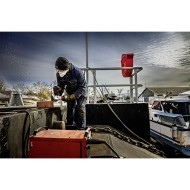 Polizor unghiular cu sistem de franare si functie "DMS", model LBP125 EC C,  Ø disc 125 mm, 10000 rpm, FLEX