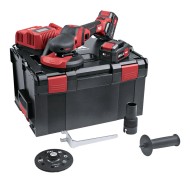 Masina de slefuit "SUPRAFLEX" modelul SE 125 EC/5.0 Set, 18 V - 5.0 Ah, Ø disc 125 mm, FLEX