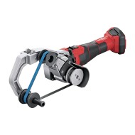 Masina de slefuit cu banda, modelul BRE 50 EC C-Set, motor fara perii, viteza banda de slefuire 2.5 / 5.0 / 6.4 / 7.8 m/s, FLEX