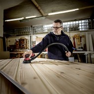 Masina de slefuit orbitala - rotund - modelul ORE 2 - 125 EC, 18 V - 2.5 Ah, Ø disc 125 mm, cursa 2 mm, FLEX