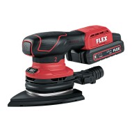 Masina de slefuit orbitala - triunghiular - modelul ODE 2-100 EC Set, 18 V - 2.5 Ah, cursa 2 mm, 12000 - 20000 orbite/min, FLEX