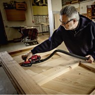 Masina de slefuit orbitala - triunghiular - modelul ODE 2-100 EC Set, 18 V - 2.5 Ah, cursa 2 mm, 12000 - 20000 orbite/min, FLEX