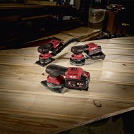 Masina de slefuit orbitala - triunghiular - modelul ODE 2-100 EC-C, cursa 2 mm, 12000 - 20000 orbite/min, FLEX