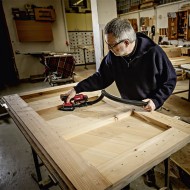 Masina de slefuit orbitala - triunghiular - modelul ODE 2-100 EC-C, cursa 2 mm, 12000 - 20000 orbite/min, FLEX