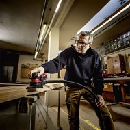 Masina de slefuit orbitala - dreptunghiular- modelul OSE 2-80 EC/2.5 Set, cursa 2 mm, 12000 - 20000 orbite/min, FLEX