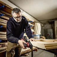 Masina de slefuit orbitala - dreptunghiular- modelul OSE 2-80 EC C, cursa 2 mm, 12000 - 20000 orbite/min, FLEX