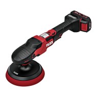 Masina de lustruit pentru burete rosu, modelul PE 150 EC/Set, 18 V - 5.0 Ah, Ø disc 150 mm, 550 - 1800 rpm, FLEX