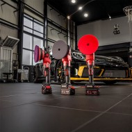 Masina de lustruit pentru burete violet, modelul XCE 8 150 EC C, Ø disc 150 mm, 225 - 700 rpm, FLEX