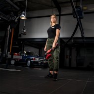 Masina de lustruit pentru burete violet, modelul XCE 8 150 EC C, Ø disc 150 mm, 225 - 700 rpm, FLEX