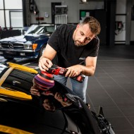 Masina de lustruit pentru burete violet, modelul XCE 8 150 EC C, Ø disc 150 mm, 225 - 700 rpm, FLEX