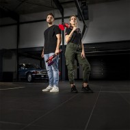 Masina de lustruit pentru burete negru, modelul XFE 15 150 EC C, Ø disc 150 mm, 1350 - 4350 rpm, FLEX