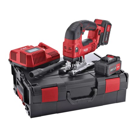 Fierastrau pendular modelul JSB EC/5.0 Set, 18 V - 5.0 Ah, frecventa 0 - 3500 taieri/min, cursa 26 mm, FLEX