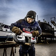 Fierastrau cu banda modelul SBE 127 EC, 0 - 192 rpm, L x l panza 1140 x 13 mm, taiere 167 mm, FLEX