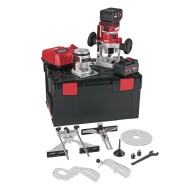 Freza de contur modelul CER EC/5.0 Set, adancime de frezare 50 mm, acumulator 18 V - 2.0 Ah, FLEX