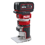 Freza de contur modelul CER EC/5.0 Set, adancime de frezare 50 mm, acumulator 18 V - 2.0 Ah, FLEX