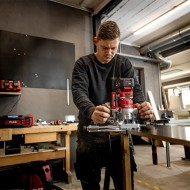 Freza de contur modelul CER EC C, adancime de frezare 50 mm, motor fara perii, FLEX