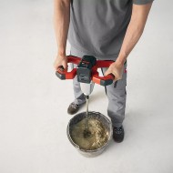 Amestecator modelul MXE EC/5.0 Set + HP2 120, motor fara perii, prindere M 14, 2 trepte de turatii, manson flexibil, FLEX