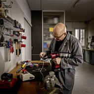 Suflanta cu aer cald modelul HG 530, debit 200 l/min., volum de aer 130 / 200 l/min., temperatura 260 / 530 °C, FLEX