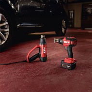 Suflanta cu aer cald modelul HG 530, debit 200 l/min., volum de aer 130 / 200 l/min., temperatura 260 / 530 °C, FLEX