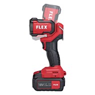 Lanterna modelul WL 300, cap rotativ 104°, 2 trepte de luminozitate 150 / 300 lm, maner ergonomic, FLEX