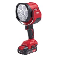 Lanterna modelul WL 2800, flux luminos 1000 / 2800 lm, cap rotativ la 180°, filet de 1/4" pentru trepied, FLEX