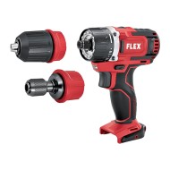 Masina de gaurit modelul DD 2G EC C, mandrina 1.5 - 13 mm, turatii 0 - 450 / 0 - 1700 rpm, motor fara perii FLEX