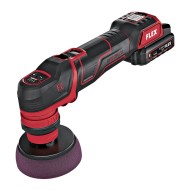 Masina de lustruit modelul PXE 80 EC C, miscare orbitala aleatorie de 3 si 12 mm, Ø disc 80 mm, FLEX