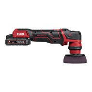 Masina de lustruit modelul PXE 80 EC C, miscare orbitala aleatorie de 3 si 12 mm, Ø disc 80 mm, FLEX