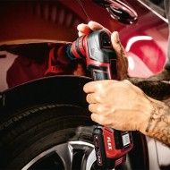 Masina de lustruit modelul PXE 80 EC C, miscare orbitala aleatorie de 3 si 12 mm, Ø disc 80 mm, FLEX