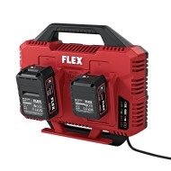 Incarcator dublu CA SP 2 x 12/18, pentru acumulatori 12V / 18V, alimentare 230V, FLEX