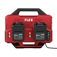 Incarcator dublu CA SP 2 x 12/18, pentru acumulatori 12V / 18V, alimentare 230V, FLEX