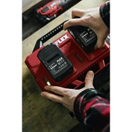 Incarcator dublu CA SP 2 x 12/18, pentru acumulatori 12V / 18V, alimentare 230V, FLEX