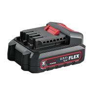 Set incarcator cu 2 acumulatori, model Power 12-22 Q, incarcator 12V, acumulatori 2 x 2.5 Ah, FLEX