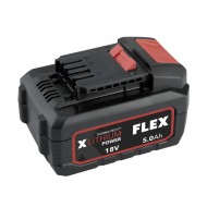 Set incarcator cu 2 acumulatori, model Power 55 R, incarcator 12V / 18V, acumulatori 2 x 5.0 Ah, FLEX