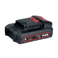 Set incarcator cu 2 acumulatori, model Power 22 Q, incarcator 18V, acumulatori 2 x 2.5 Ah, FLEX