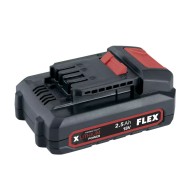Set incarcator cu 2 acumulatori, model Power 22 Q, incarcator 18V, acumulatori 2 x 2.5 Ah, FLEX