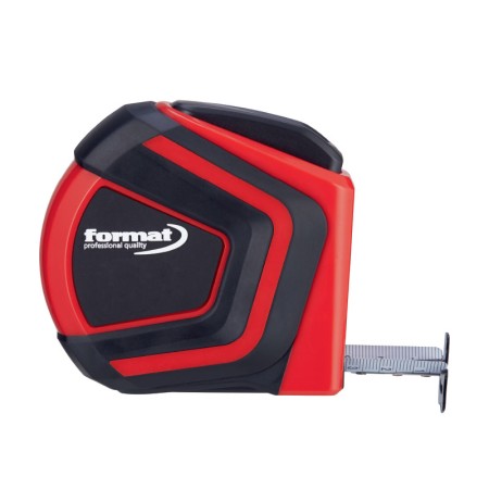 Ruleta de buzunar cu banda din otel laminat si calit, fixare automata "Autolock" lungime banda 3 m, latime banda 19 mm, Format