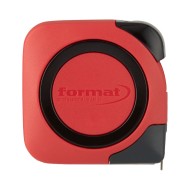 Ruleta de buzunar compacta cu banda din otel, lungime banda 3 m, latime banda 13 mm, Format