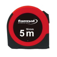 Ruleta cu vizor, cu banda din otel calit si acoperire din nylon, lungime banda 5 m, latime banda 19 mm, Format