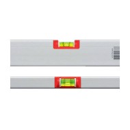Nivela standard din aluminiu cu 2 bule de nivel, lungime 30 cm, sectiune 50 x 22 mm, precizie de masurare 0.5 mm/m, Format