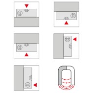 Nivela magnetica robusta din aluminiu cu 3 bule de nivel, lungime 100 cm, precizie de masurare 0.5 mm/m, Format