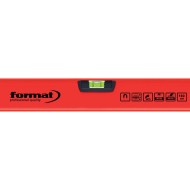 Nivela magnetica robusta din aluminiu cu 3 bule de nivel, lungime 180 cm, precizie de masurare 0.5 mm/m, Format