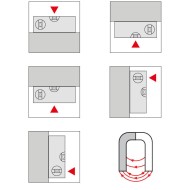 Nivela magnetica robusta din aluminiu cu 3 bule de nivel, lungime 180 cm, precizie de masurare 0.5 mm/m, Format