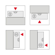 Nivela magnetica compacta din aluminiu, lungime 20 cm, sectiune 50 x 22 mm, precizie de masurare 0.5 mm/m, Format