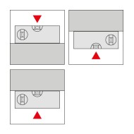 Nivela magnetica din plastic, model “Universal”, lungime 25 cm, sectiune 54 x 15 mm, Format