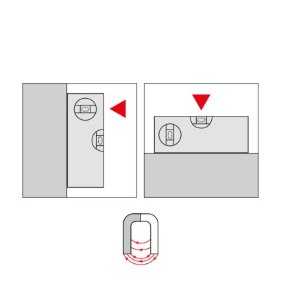 Nivela magnetica profilata...